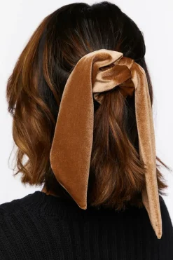 Velvet Bow Scrunchie