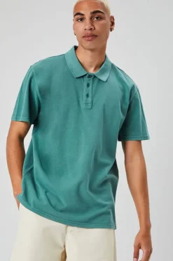 Vented-Hem Polo Shirt