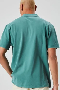 Vented-Hem Polo Shirt