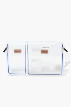 Vinyl Twist-Lock Shoulder Bag