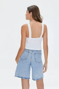 V-Strap Cutout Crop Top