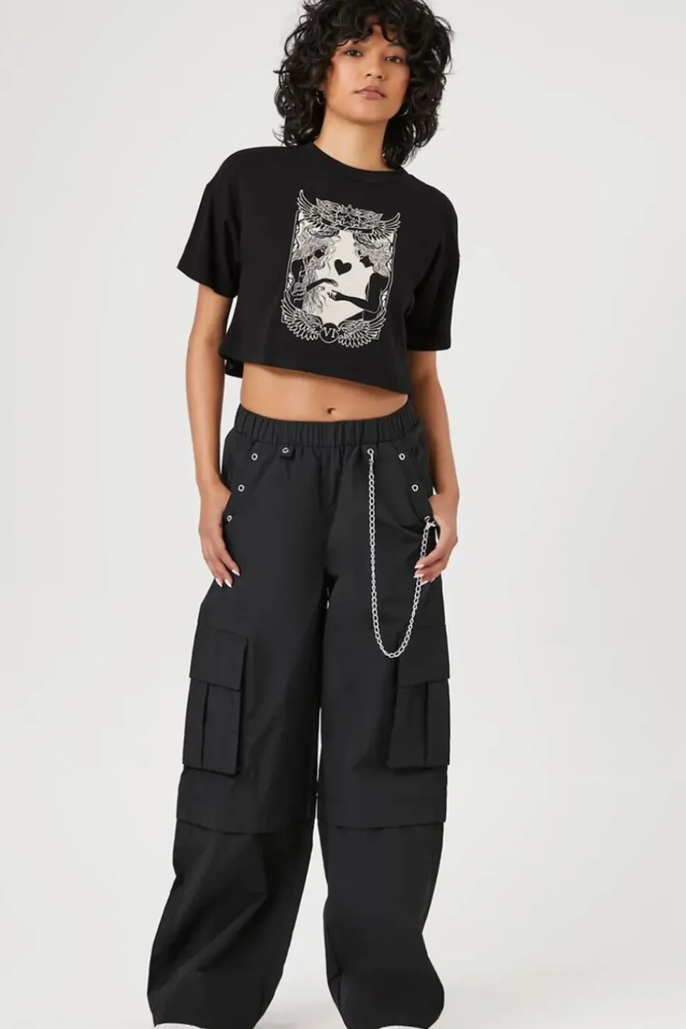 Wallet Chain Cargo Pants