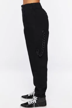 Wallet Chain Twill Joggers