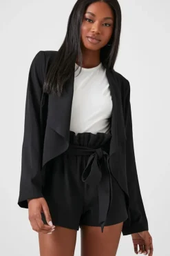 Waterfall Open-Front Blazer
