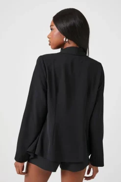 Waterfall Open-Front Blazer