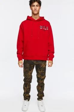Wcds Rhinestone Graphic Hoodie