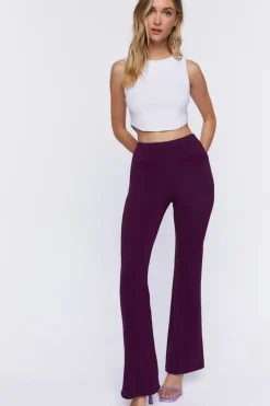 Welt Pocket Flare Pants