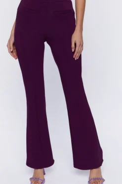 Welt Pocket Flare Pants