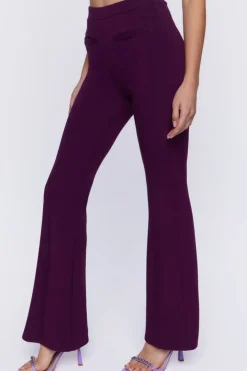 Welt Pocket Flare Pants