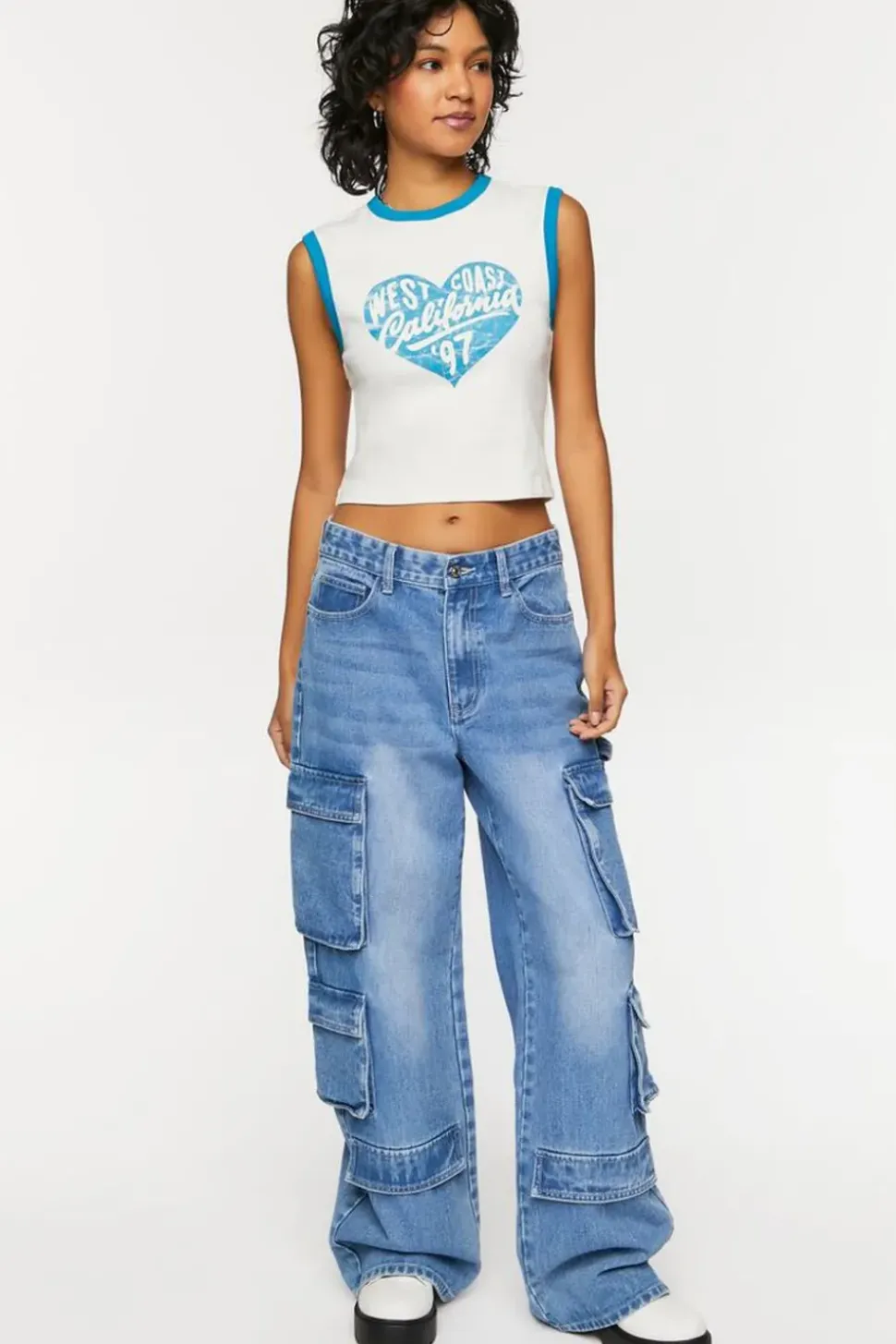 West Coast Ringer Baby Muscle Tee