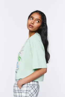 Wham Cropped Graphic Tee