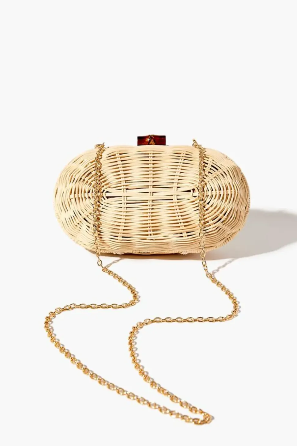 Wicker Clutch Bag