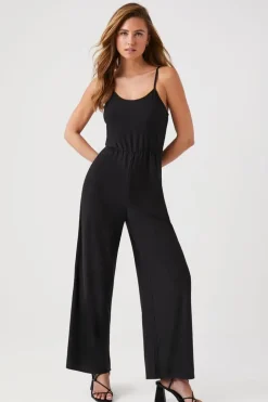 Wide-Leg Cami Jumpsuit