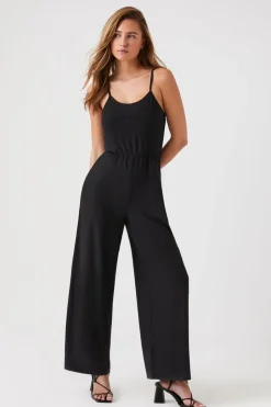 Wide-Leg Cami Jumpsuit