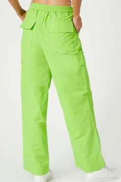 Wide-Leg Cargo Pants