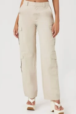 Wide-Leg Cargo Pants