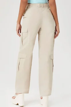 Wide-Leg Cargo Pants
