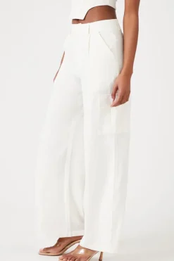 Wide-Leg Cargo Pants