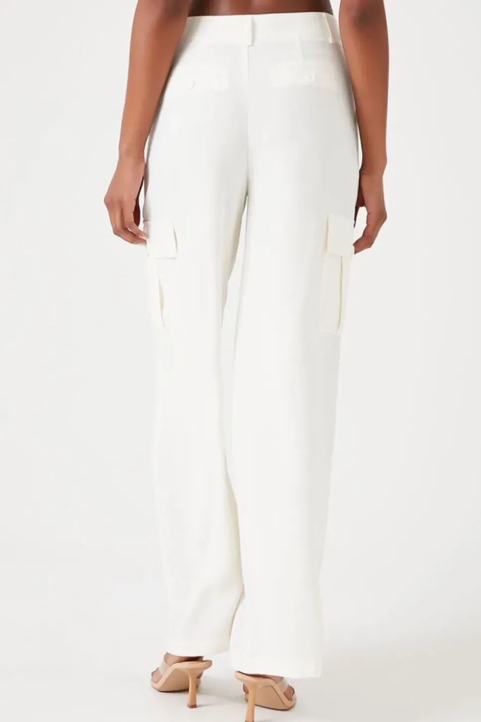 Wide-Leg Cargo Pants