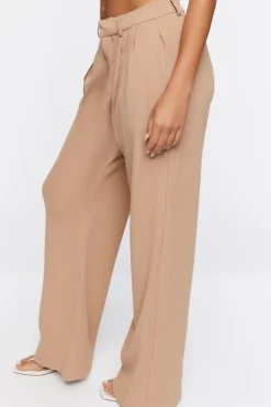 Wide-Leg High-Rise Pants