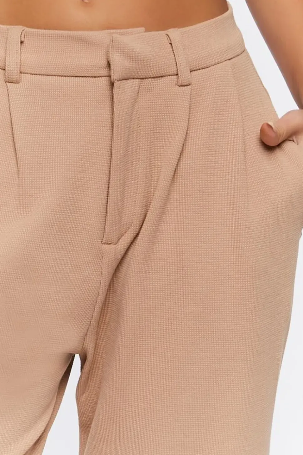 Wide-Leg High-Rise Pants