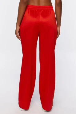Wide-Leg Mid-Rise Pants