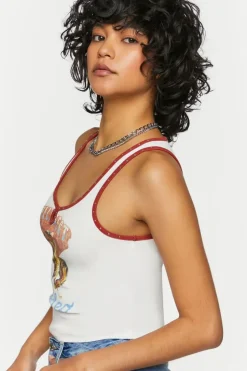 Wild West Graphic Studded Tank Top