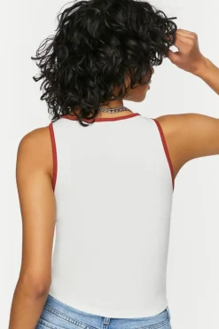 Wild West Graphic Studded Tank Top