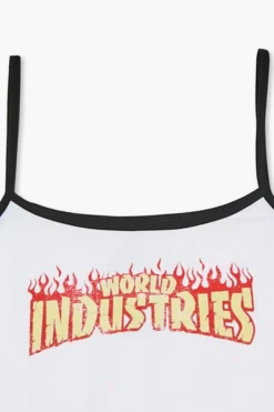 World Industries Graphic Cropped Cami