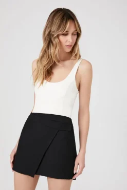 Wraparound Mini Skirt