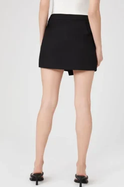 Wraparound Mini Skirt