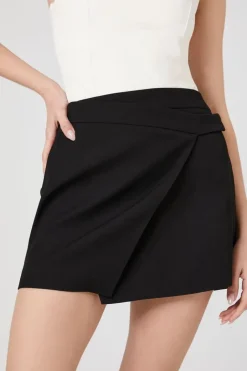 Wraparound Mini Skirt