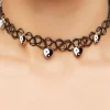 Yin Yang Charm Choker Necklace