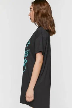 Ziggy Stardust Graphic T-Shirt Dress