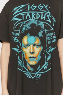 Ziggy Stardust Graphic T-Shirt Dress