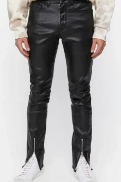 Zip-Ankle Skinny Jeans