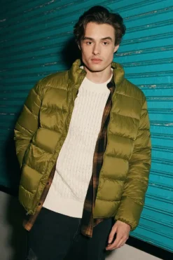 Zip-Up Puffer Jacket