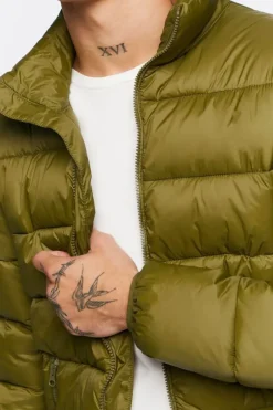 Zip-Up Puffer Jacket