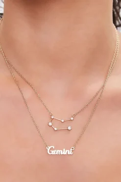 Zodiac Pendant Layered Necklace